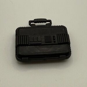 Vintage 1991 GIJOE ARAH G.I. Joe‎ SALVO Black Briefcase Suitcase Accessory